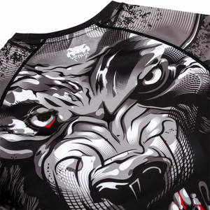 MMA manga larga personalizada Rash Guard camisa de compresión ajuste personalizado para BJJ Grappling Gym Jiu Jitsu Stretch Kimono De Jiu Jitsu - Product Image 5