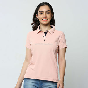Fit2Fight <b>Polo</b> T-<b>Shirts</b> Custom 100% Cotton Summer Short Sleeve <b>Shirts</b> with Embroidery-Logo Fashionable <b>Ladies</b> <b>Polos</b> - Product Image 1