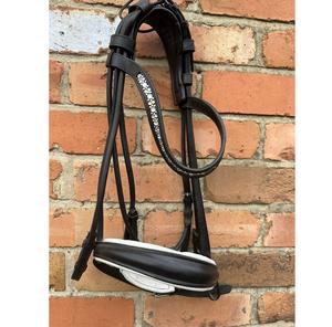 Cheval Cob Taille Roulé Double Bride CHEVAL BRIDLE DELUXE ANATOMIQUE EN CUIR ÉLEVÉ - Product Image 1