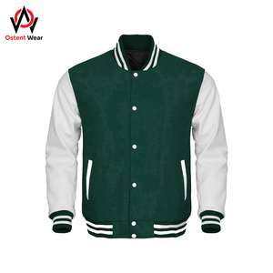 Custom High Quality Wool Baseball Varsity <b>Jacket</b> for Men Vintage Style High-Chenille Stand Winter <b>Light</b> Hooded Reversible XL - Product Image 4