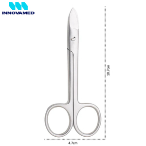 Advanced Podiatry Scissors Stainless Steel Thick Nail Cutter Professional Pedicure Toenail Trimming <b>Tool</b> by INNOVAMED - Product Image 6