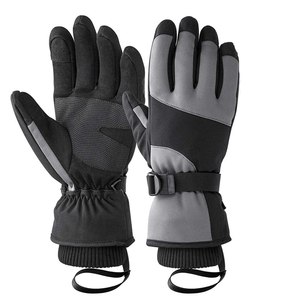 Sangles réglables Gants de snowboard isolés imperméables Hiver Ski Confortable Anti-dérapant Chaud Doux Polaire pour Temps Froid - Product Image 1