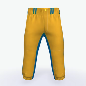 ชุดกีฬากางเกงเบสบอลโพลีเอสเตอร์พิมพ์ซับลิเมชันสำหรับทีมชุดเครื่องแบบออกแบบโลโก้ได้ตามต้องการ - Product Image 5