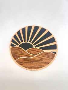 Decoración india de lujo Premium para colgar en la pared, elegante lámina de oro, Art Deco hecho a mano de madera detallado para celebraciones de cumpleaños Premium - Product Image 2