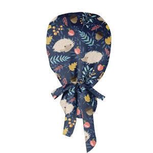 Chapeau chirurgical en coton imprimé pour femmes, bonnet de dentiste, bonnet de médecin, bonnet d'infirmière, blouses médicales pour salle d'opération - Product Image 5