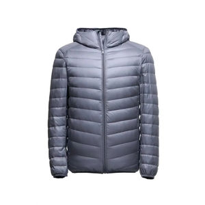 Men's High Street Winter Puffer Jacket Windproof Waterproof Bubble Padded <b>Quilted</b> Custom Logo Oversized Stand Collar <b>Single</b> - Product Image 6