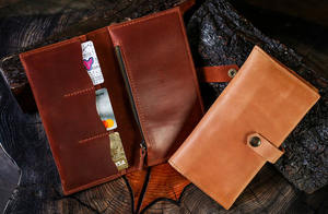 Hot Sale Genuine Leather Anti-Theft Vintage <b>Purse</b> <b>Wallet</b> Cover Custom Logo Factory Wholesale New Luxury Fashion Long Ladies - Product Image 4