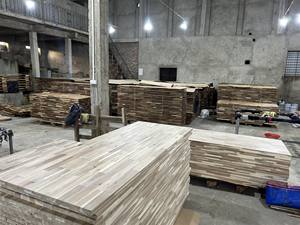 Reliable Quality Acacia Wood Panels Wiped with Wood Wax <b>Oil</b> for Kitchen Furniture Laminated Worktops/Counter Top - Product Image 4