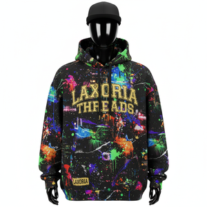 Sudadera Extra Grande 100% Algodón, Corte Holgado, Impresión Digital de Alta Calidad, Bordado 3D, Logotipo Personalizado, Diseño Moderno para Invierno - Product Image 1