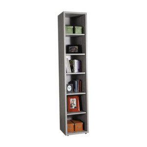 Libreria Pratico 35,7x44xh217 Cm in Cemento - Product Image 1