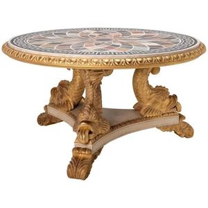 Mesa de Comedor Clásica de Lujo, Madera Maciza de Nogal, Ensamblada en Indonesia para Hotel 271 - Product Image 3