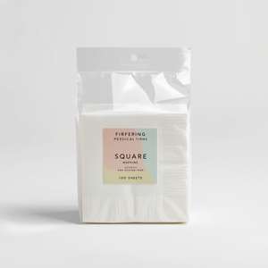 Serviettes de table carrées 3 plis, 4 plis, douces, absorbantes, jetables, pour restaurants, cafés et traiteurs, directement de l'usine - Product Image 1