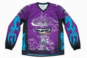 DANZY SPORTS pour maillot personnalisé de haute qualité avec logo, matière en maille respirante, séchage rapide, design élégant, unisexe pour l'extérieur - Product Image 4