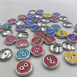 Best Selling 12.5mm ABS Plastic Composite 2-Hole <strong>Button</strong> for Fashion Clothes Customizable Color Options - Product Image 3