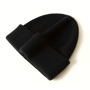 High Quality Cashmere Knitted Hat for Men Casual Beanie Cap Winter Soft Warm Caps Wool Beanies Men Knitted Warm Hat - Product Image 5