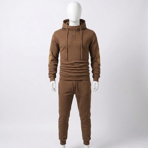 Conjunto Deportivo de Entrenamiento para Hombre, Chaqueta y Pantalones Jogger, Fabricante Mayorista Personalizado - Product Image 1