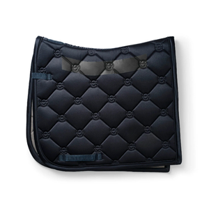 Tapis de selle anglais respirant matelassé avec doublure douce support durable et confortable pour chevaux tapis de selle d'équitation longue durée - Product Image 1