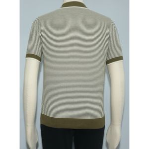 Custom OEM & ODM V Collar Knitted <b>for</b> <b>Shirt</b> Casual Breathable Quick Dry 100% BCI Cotton Summer <b>Men</b> - Product Image 4