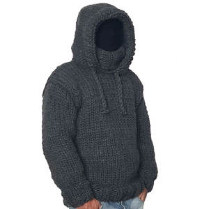 Premium Blank <b>Sherpa</b> <b>Hoodie</b> for <b>Men</b> High Quality Winter Heavyweight Cotton Blended Bulk Custom Option Embroidered Oversized - Product Image 2