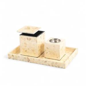 Quemador de Incienso Tradicional de Nácar para Regalo de Ramadán, Decoración Espiritual Islámica para el Hogar y Regalo de Lujo de Vietnam - Product Image 2