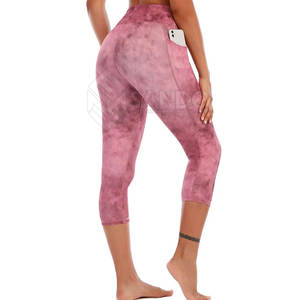 Legging teñido de corbata de alta calidad para mujer, mallas sin costuras para Fitness para mujer, mallas teñidas de corbata para mujer, mallas de Yoga con cintura elástica - Product Image 2