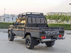 Tai Nạn Miễn Phí Cho Land Cruiser Đôi Cabin Pickup 4.5L Diesel LHD Tự Động Hộp Số Da Ghế Tối Nội Thất Phía Sau Cho Bán - Product Image 4
