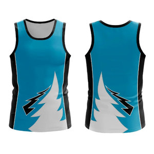 Women Breathable Heat-Transfer Printed Knitted Tank <b>Top</b> Comfortable Casual Gym Wear OEM Custom Vest <b>Sleeveless</b> Front Logo - Product Image 3