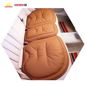 Accesorios Interiores para Automóviles al por Mayor, ODM, Fundas de Asiento de Cuero Nappa, Cojines y Almohadas Impermeables, Juego Completo Personalizado de Piel de Vaca - Product Image 2