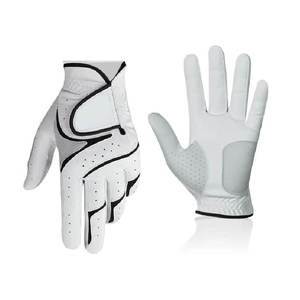 Gants de golf en cuir de mouton avec logo personnalisé OEM pour adultes, main gauche droite, gants de golf pour hommes, livraison directe - Product Image 6