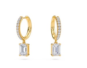 Aretes de Aro Chapados en Oro de 14K con Diamantes al por Mayor para Uso Casual y de Noche, Marca Luxira, Venta Directa de Fábrica desde India - Product Image 5