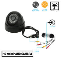 Cámara Domo AHD 1080P | Cámara de Visión Trasera Lateral para Vehículos con Visión Nocturna IR, Impermeable IP69K, para Camiones, Autobuses y Flotas, para Mayor Seguridad en la Conducción