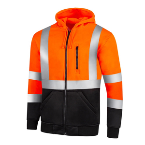 Chaqueta de Trabajo de Invierno de Alta Calidad, Alta Visibilidad, Color Amarillo Brillante y Azul Marino, Ropa de Seguridad, Logotipo Personalizable - Product Image 3