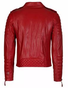 Chaqueta de Cuero de Invierno para Hombre de Alta Calidad con Cierre, Cuello Alto, Impermeable y Cortavientos para Uso Casual - Product Image 6