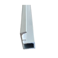 Cadre en aluminium Louvre de toit pour pergola imperméable et résistant au soleil Profil de cadre en aluminium pour l'extérieur