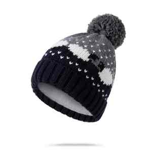 Custom Cartoon Beanie Winter Ear Protection Windproof Warm Breathable <b>cap</b> beanie - Product Image 1