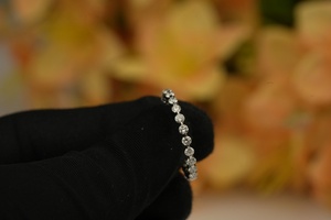 Anillo de Diamante de Lujo Cultivado en Laboratorio, Corte VS1, Claridad IGI, Certificado SGL, Oro, Oro Rosa, Plata, Anillo de Moda para Mujer, Venta al por Mayor - Product Image 6