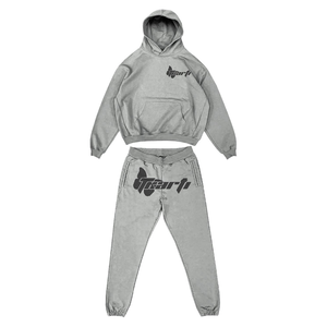 Chándal extragrande de poliéster/algodón GSM pesado Premium para hombre, Sudadera con capucha de etiqueta privada, Jogger para invierno - Product Image 1