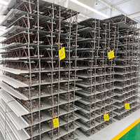 Panneau de plancher en treillis d'acier pour construction sèche sans béton et systèmes de planchers de maisons préfabriquées – Fourniture directe usine