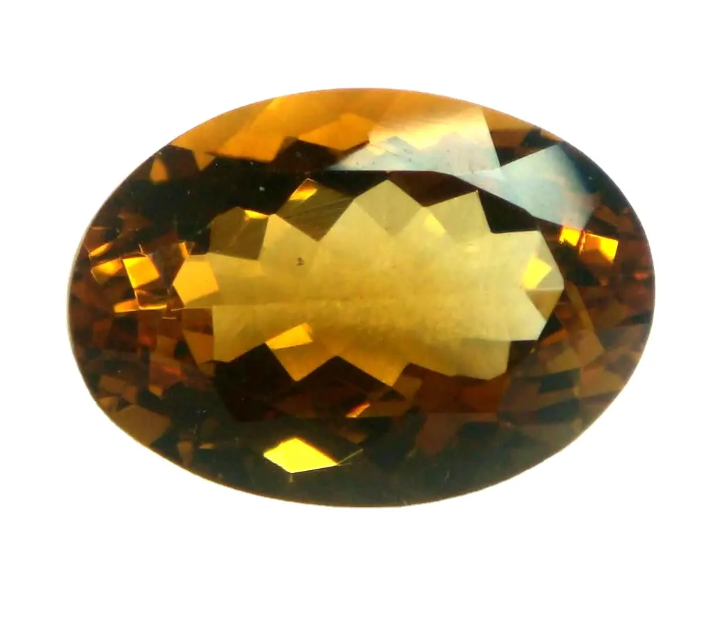 Free Size Natural Loose Oval Shaped Faceted Cutting Wholesale Price Citrine Top Quality Jewelry Making Gemstones Good Color Gems