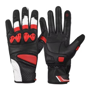 Gants personnalisés en cuir véritable, gants de motocross de haute qualité, gants de course de moto, gants de sport imperméables, gants de motocross - Product Image 1