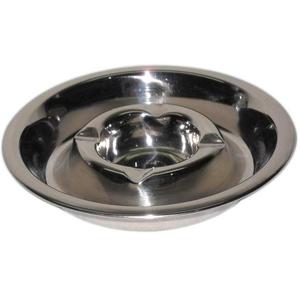 Cendrier rabattable coupe-vent en métal classique en bronze Design unique pour une utilisation intérieure et extérieure Décoration de bureau à domicile Produit supérieur - Product Image 1