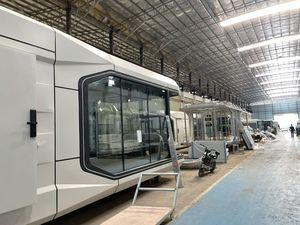 Petites maisons en conteneur préfabriquées modulaires de 20 pieds, petit kit pour la maison, capsule détachable, cabine, bureau, dosette à vendre, livraison rapide aux Émirats arabes unis - Product Image 6