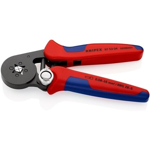 KNIPEX Steel Industrial Grade <b>Wire</b> End <b>Crimping</b> Pliers Burnished Multi-Component Grips 180mm Overall Length 0.08-16mm (AWG - Product Image 6