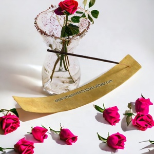 Hot Selling Best Quality Metal Incense Stick Holder Brass Incense Ash Catcher for Home Office - Product Image 4