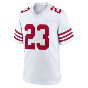 Maillots de football américain unisexes personnalisables de haute qualité, grandes tailles, brodés, respirants, manches courtes, techniques d'impression - Product Image 2