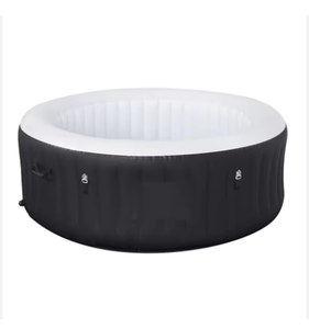 QUALITY NEW Miami AirJet – Portable 4-<b>Person</b> Inflatable Hot Tub with Soothing AirJet <b>Massage</b> System - Product Image 1