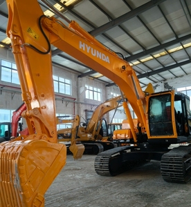 Excavadoras de orugas Hyundai 220 usadas a la venta Buen estado Cummins Engine Hydac Otros incluyendo bomba de engranajes de caja de cambios PLC - Product Image 6