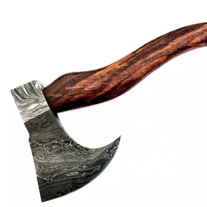 Venta al por mayor personalizado OEM ODM cubertería fábrica corte madera hecho a mano grabado diseños hoja nuevo diseño Damasco acero hacha - Product Image 4