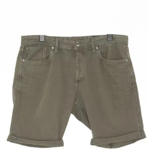 Short en jean taille haute décontracté de grande taille style irrégulier pour l'été Mini short pour femme en coton respirant de haute qualité - Product Image 3