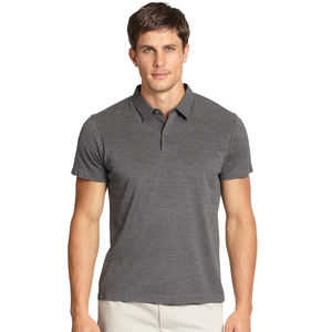 Novedades en camisetas polo deportivas e informales personalizadas al por mayor con opciones de marca personalizadas patrón de letras de tela de lona - Product Image 1